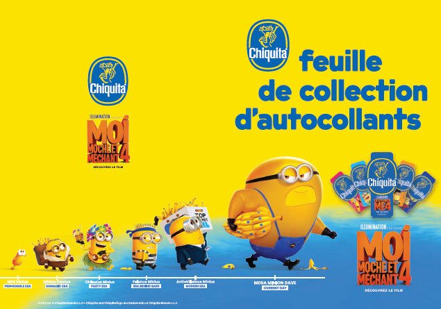Collector « Chiquita Moi moche et mechant 4 [2024] »