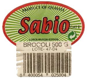sabio product of quality 8400054025004