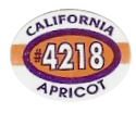 california apricot #4218