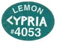 cypria lemon #4053