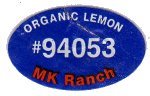 mk ranch organic lemon #94053