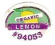 organic lemon #94053