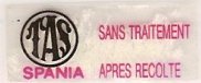 tas spania sans traitement apres recolte