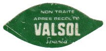 valsol non traite apres recolte spania
