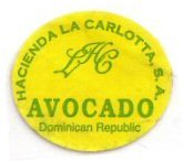hacienda la carlotta, s.a. avocado dominican republic