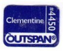 outspan clementine #4450