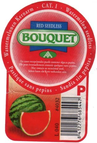 bouquet red seedless l040 #4032 8412276685447 p