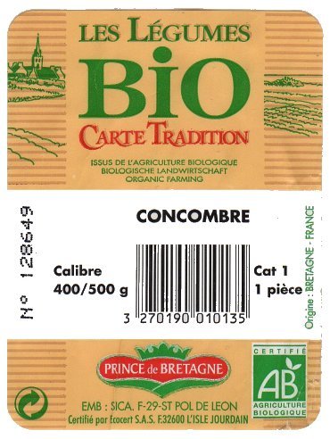 prince de bretagne les legumes bio carte tradition concombre