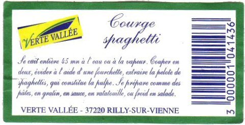 verte vallee courge spaghetti 3000001041436