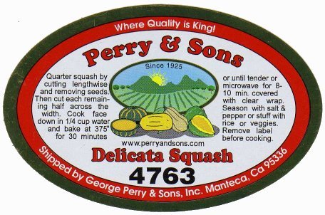 perry&sons 4763 delicata squash