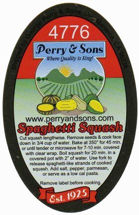 perry&sons 4776 spaghetti squash