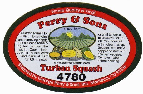 perry&sons 4780 turban squash