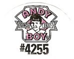 andy boy since 1927 #4255