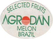 agrodan selected fruits melon brazil