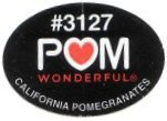 pom wonderful #3127 california pomegranates