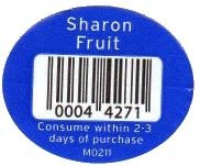 sharon fruit 00044271 consume within 2-3 days of purchase m0211
