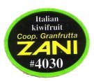 zani italian kiwifruit coop granfrutta #4030