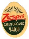 zespri green organic 9-4030
