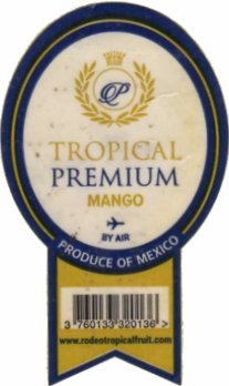 tropical premium mango by air produce of mexico 3760133320136> www.rodeotropicalfruit.com