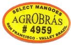 agrobras select mangoes #4959 san francisco valley brazil