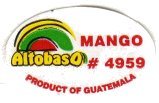 altobaso mango #4959 product of guatemala