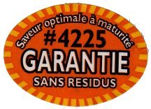 saveur optimale a maturite #4225 garantie sans residus