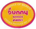 bunny mangos #4051 produce of mexico freska produce int llc
