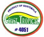 coast tropical product of guatemala #4051
