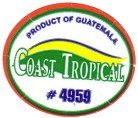 coast tropical product of guatemala #4959