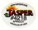 jasper #4218 apricot produce of usa