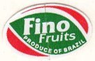fino fruits produce of brazil
