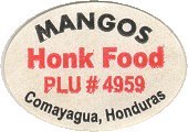 honk food mangos plu #4959 comayagua, honduras