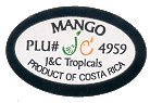 j&c tropicals mango plu#4959 product of costa rica
