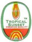 tropical sunset premium quality