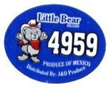 little bear brand 4959 produce of mexico distributed by j&d produce