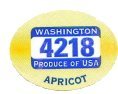 washington 4218 produce of usa apricot