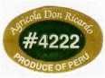 agricola don ricardo #4222 produce of peru