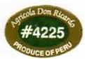 agricola don ricardo #4225 produce of peru