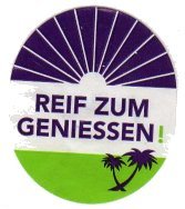 reif zum geniessen !